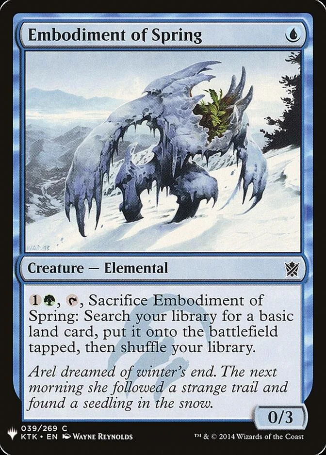 Embodiment of Spring [MB1]