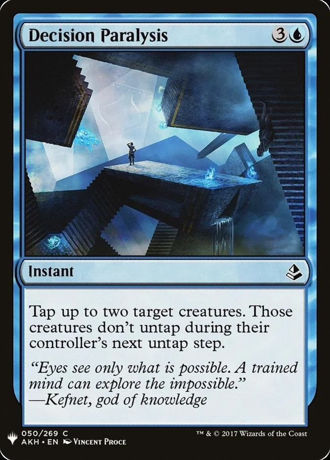 Decision Paralysis [MB1]