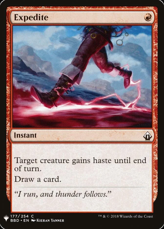 Expedite [MB1]