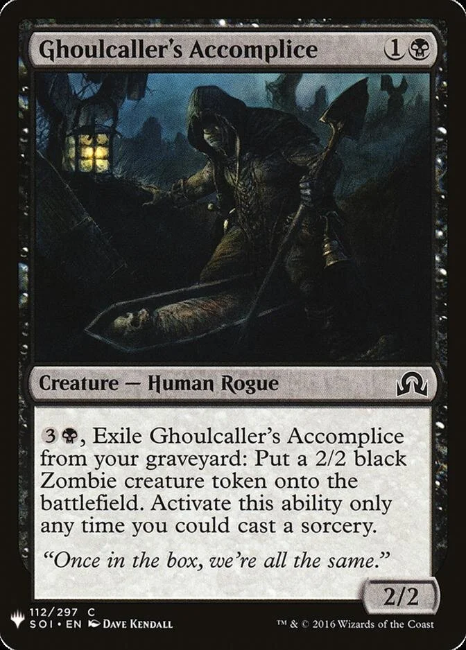 Ghoulcaller's Accomplice [MB1]