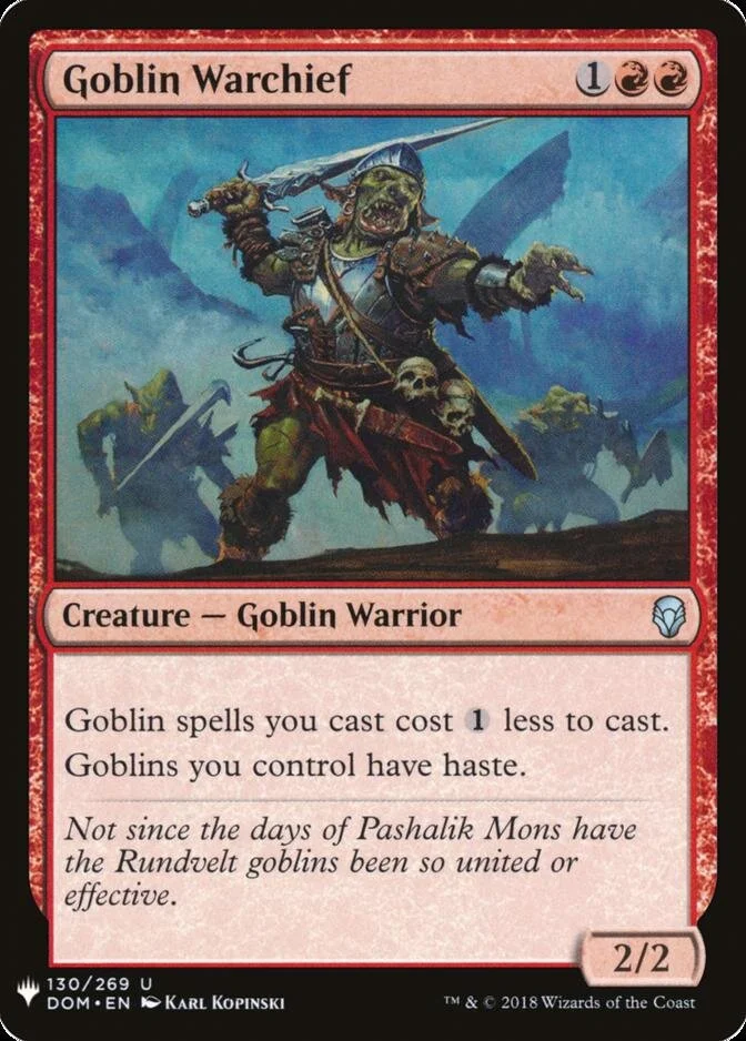 Goblin Warchief [MB1]
