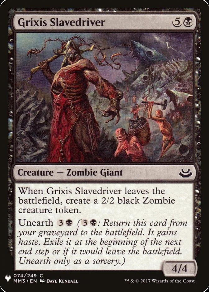 Grixis Slavedriver [MB1]