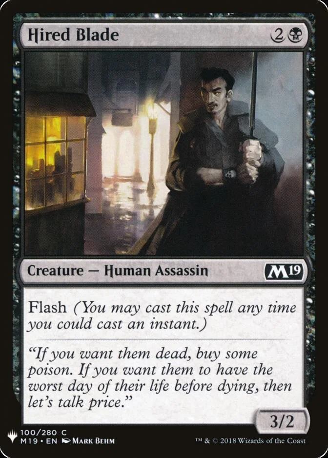Hired Blade [MB1]