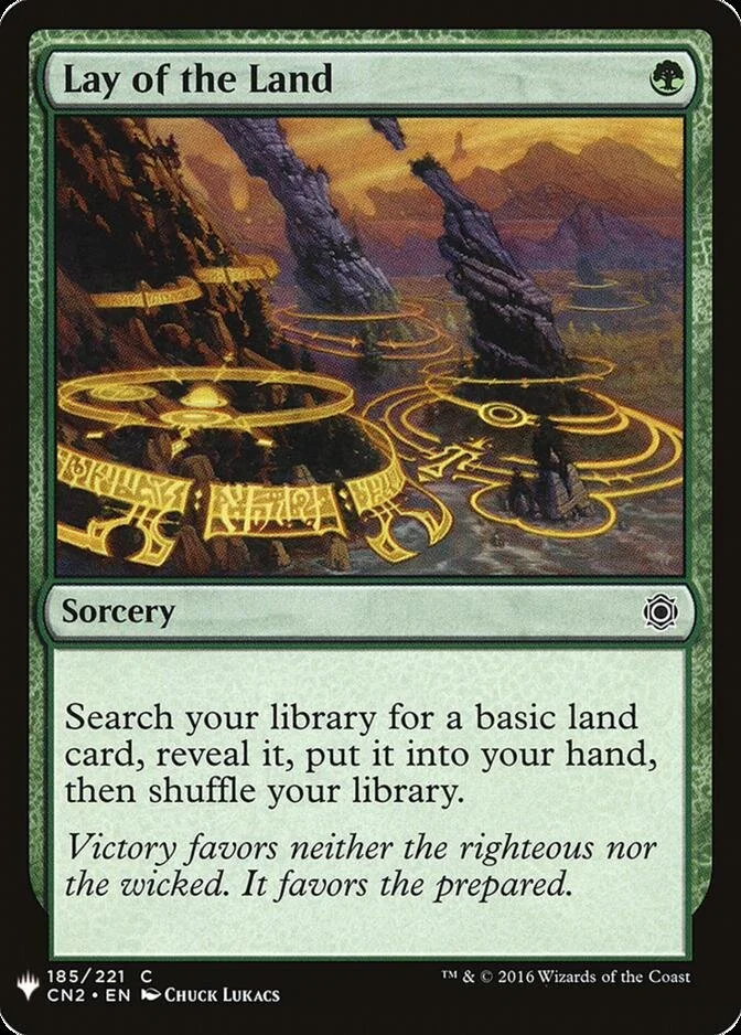 Lay of the Land [MB1]