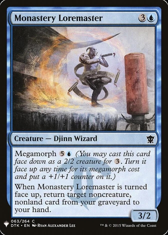 Monastery Loremaster [MB1]