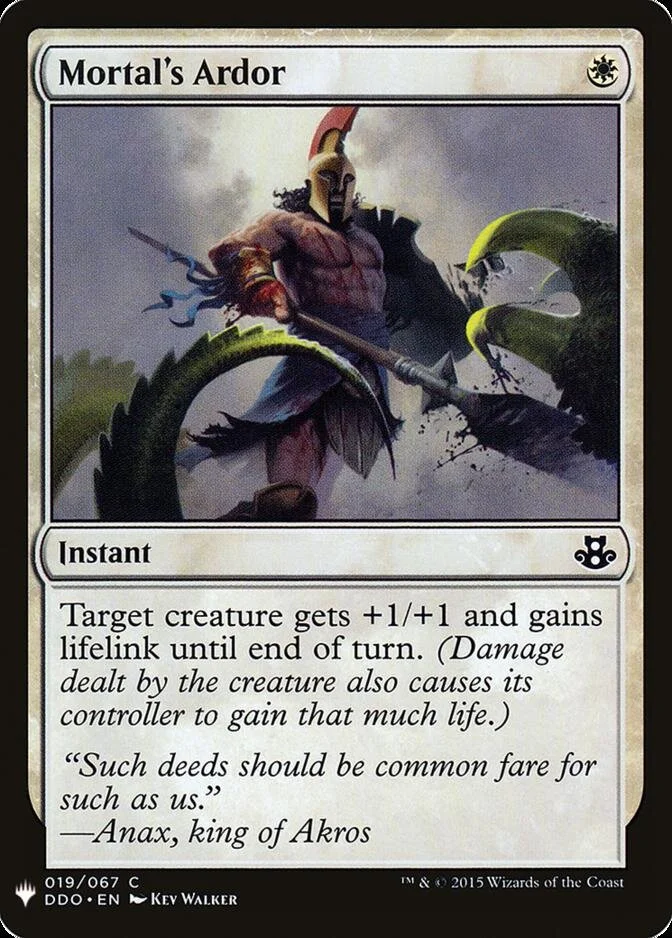 Mortal's Ardor [MB1]