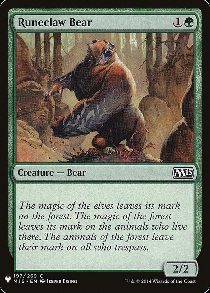 Runeclaw Bear [MB1]