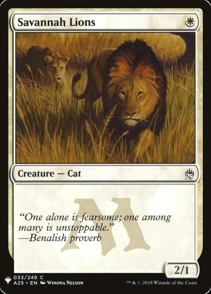 Savannah Lions [MB1]