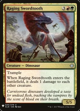 Raging Swordtooth