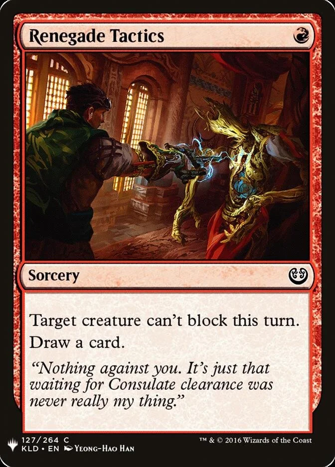 Renegade Tactics [MB1]