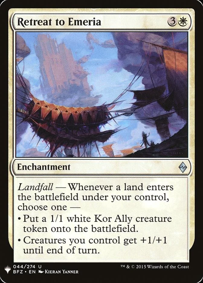 Retreat to Emeria [MB1]