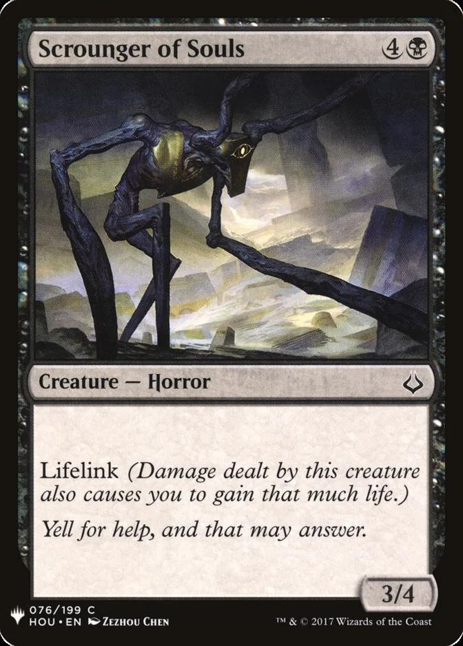 Scrounger of Souls [MB1]