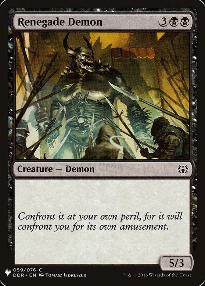 Renegade Demon [MB1]