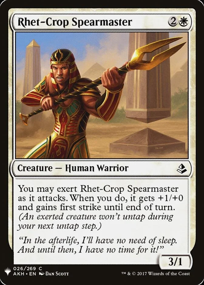 Rhet-Crop Spearmaster [MB1]