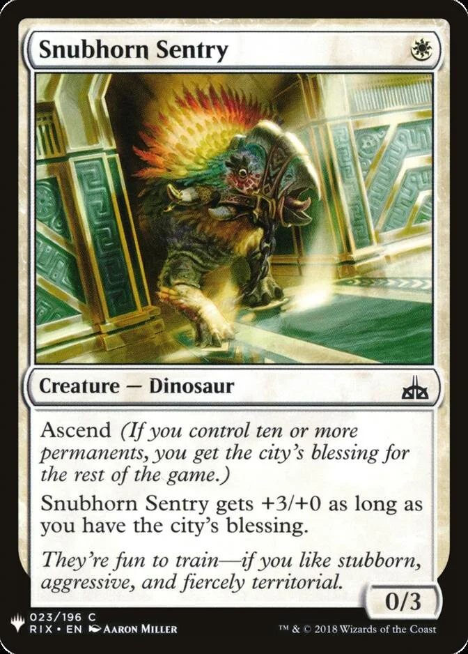 Snubhorn Sentry [MB1]