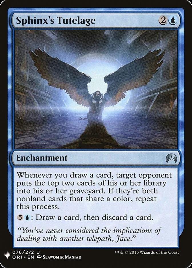 Sphinx's Tutelage [MB1]