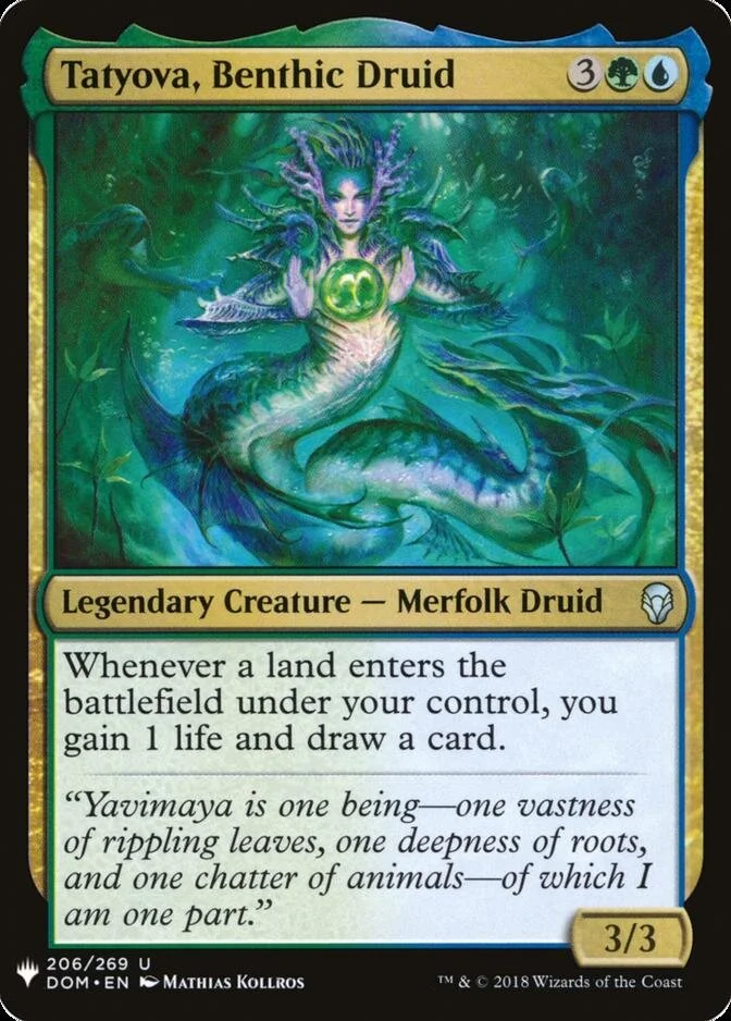 Tatyova, Benthic Druid [MB1]