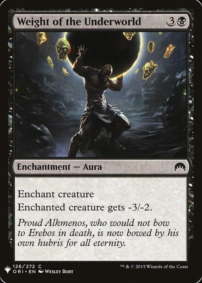 Weight of the Underworld [MB1]