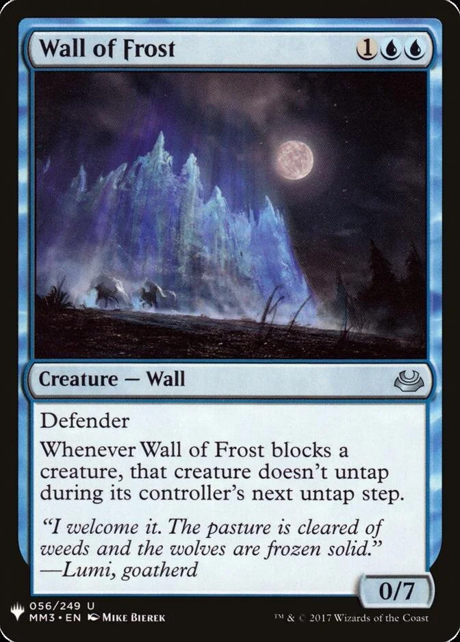 Wall of Frost [MB1]