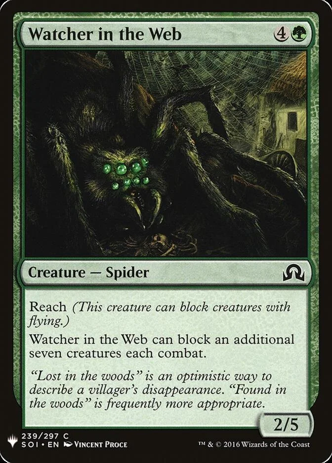 Watcher in the Web [MB1]