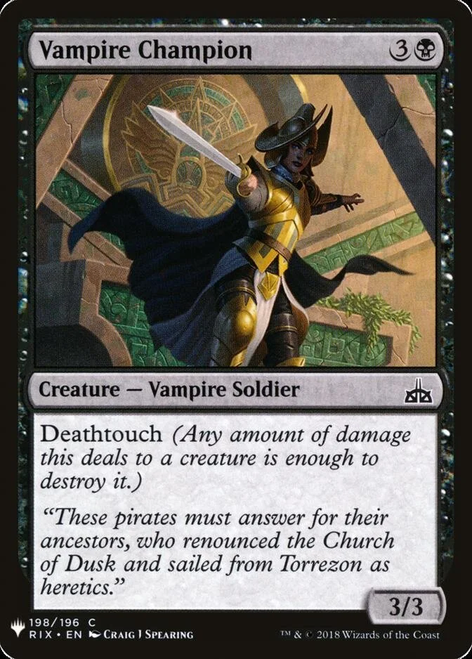 Vampire Champion [MB1]
