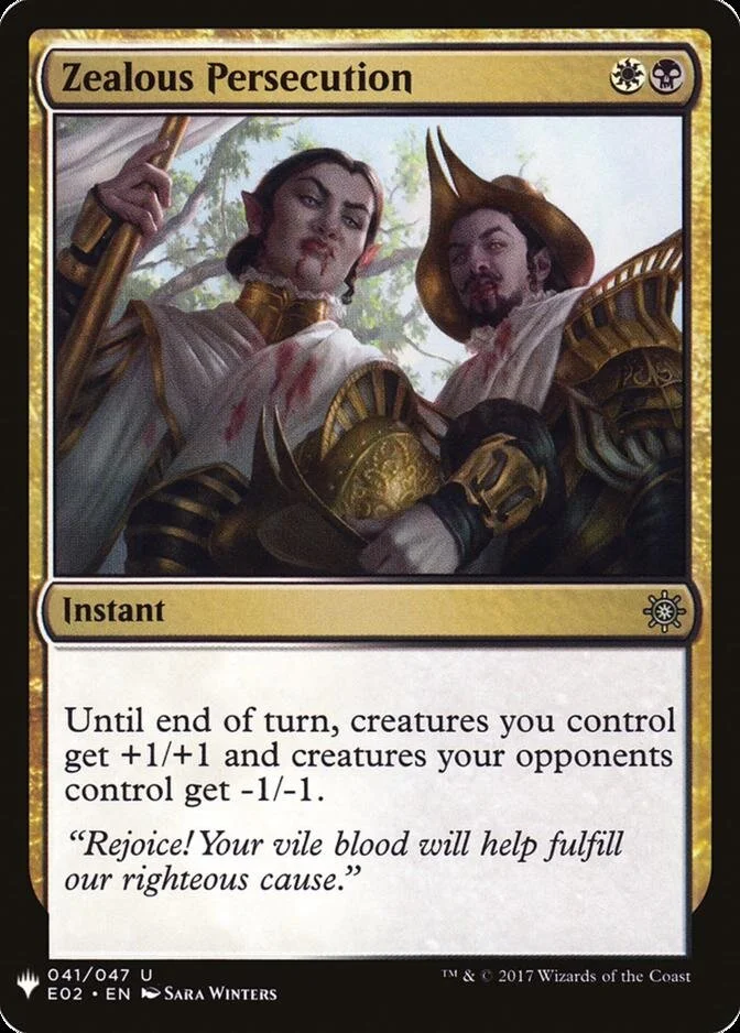 Zealous Persecution [MB1]