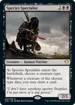 Species Specialist