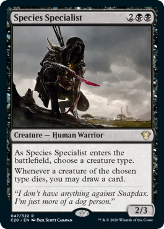 Species Specialist [C20]