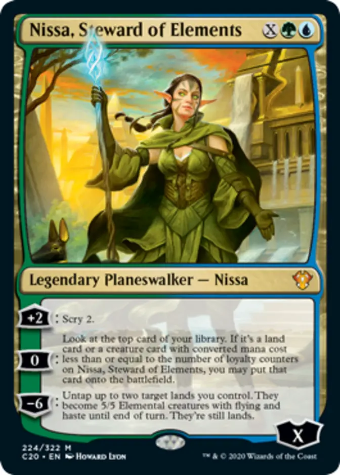 Nissa, Steward of Elements [C20]