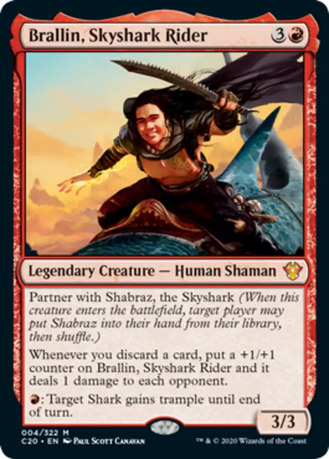 Brallin, Skyshark Rider [C20]