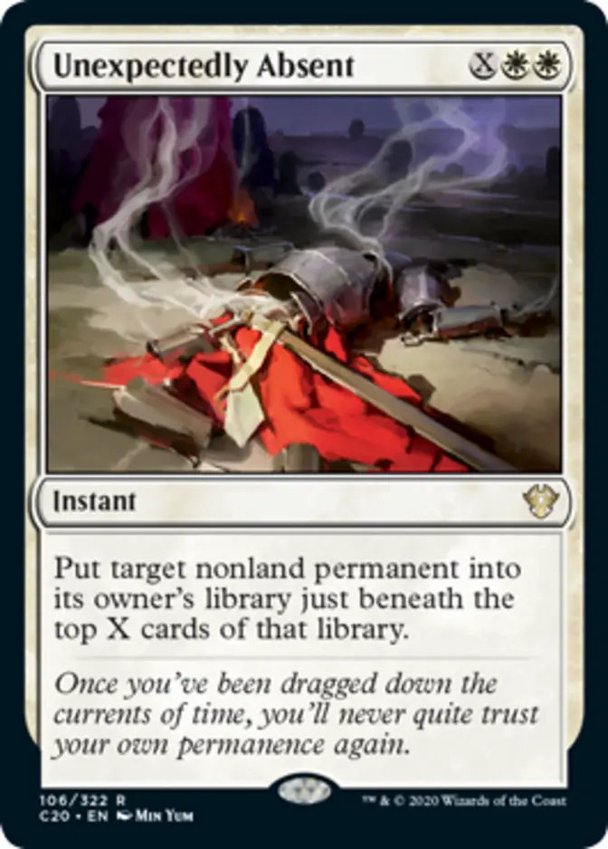 Unexpectedly Absent [C20]