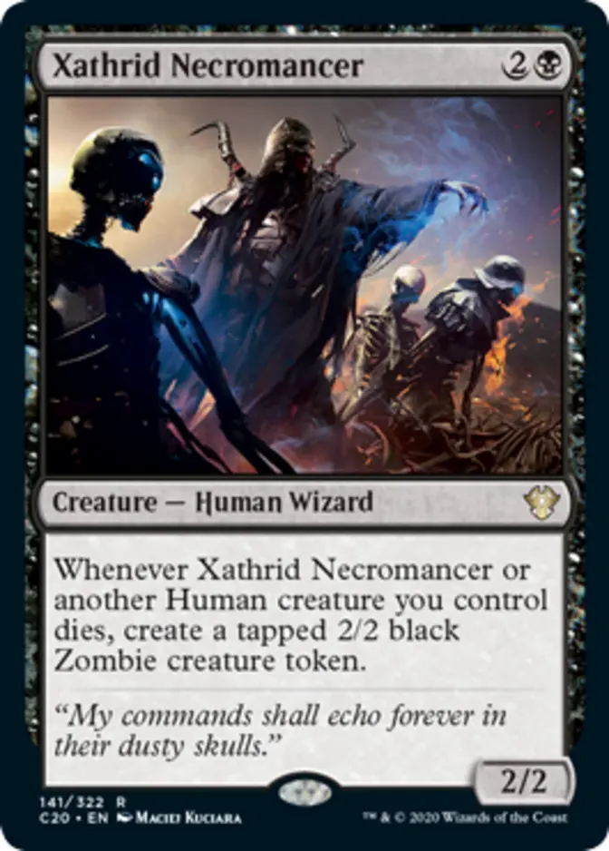 Xathrid Necromancer [C20]