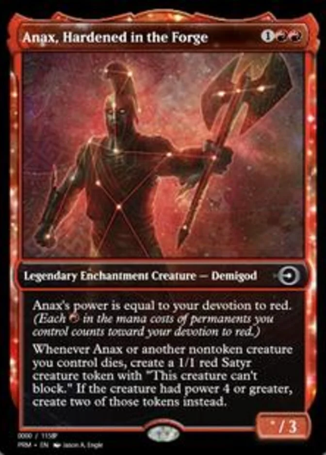 Anax, Hardened in the Forge <411476> [PRM]
