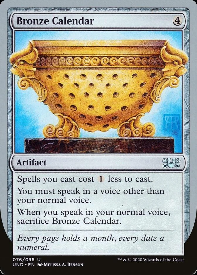 Bronze Calendar [UND]