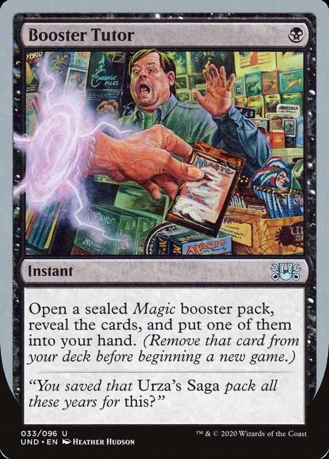 Booster Tutor [UND]