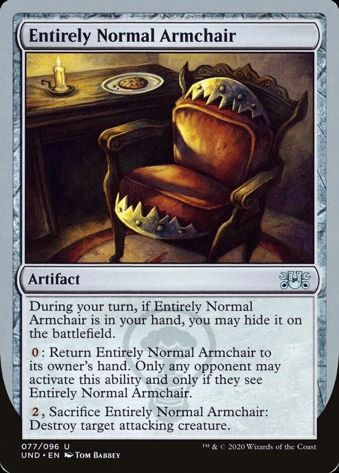 Entirely Normal Armchair [UND]