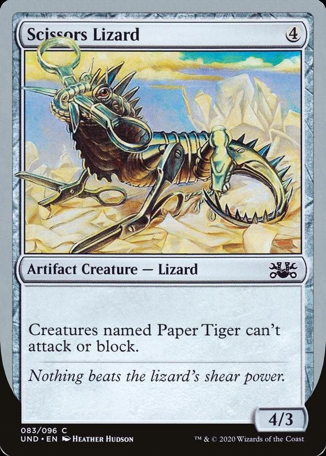 Scissors Lizard [UND]