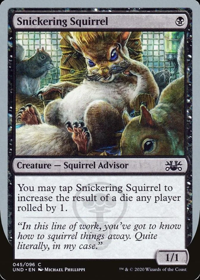 Snickering Squirrel [UND]