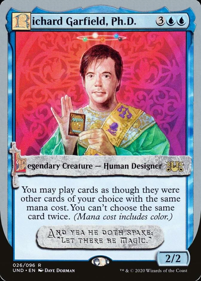 Richard Garfield, Ph.D. [UND]