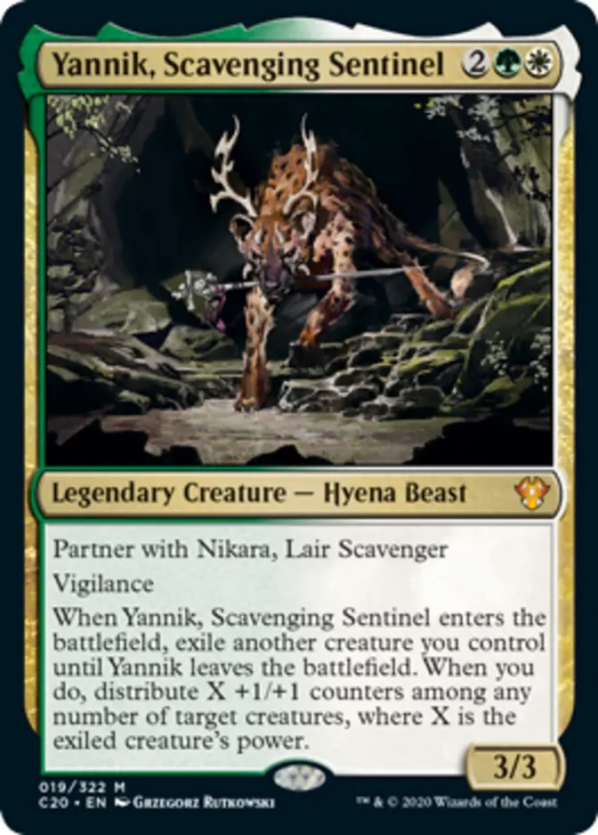 Yannik, Scavenging Sentinel [C20] (F)