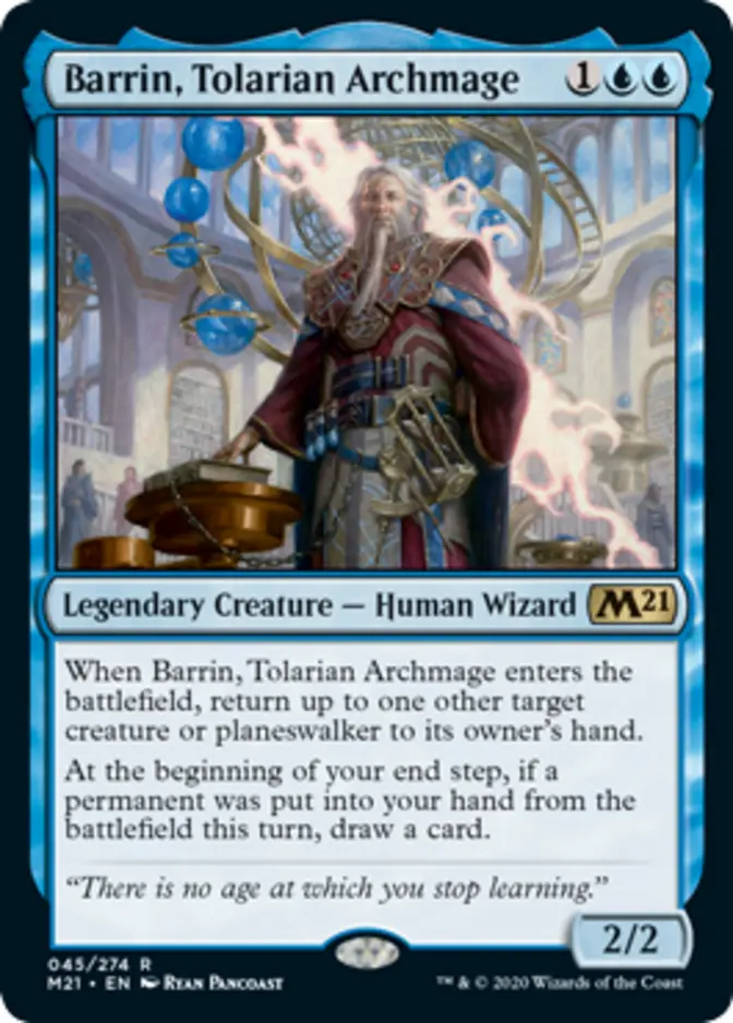 Barrin, Tolarian Archmage [M21]