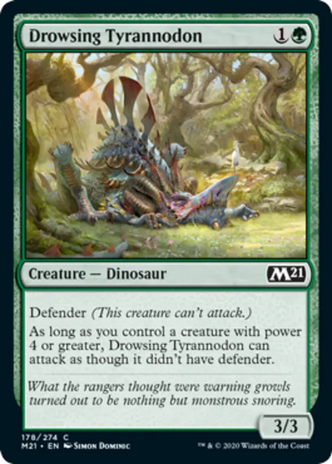 Drowsing Tyrannodon [M21]