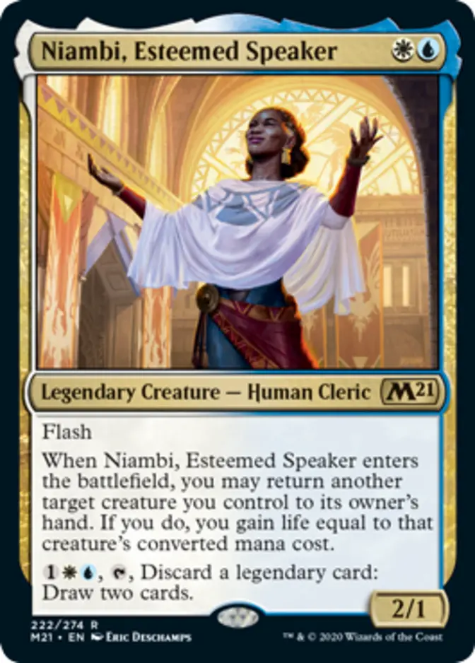Niambi, Esteemed Speaker [M21]