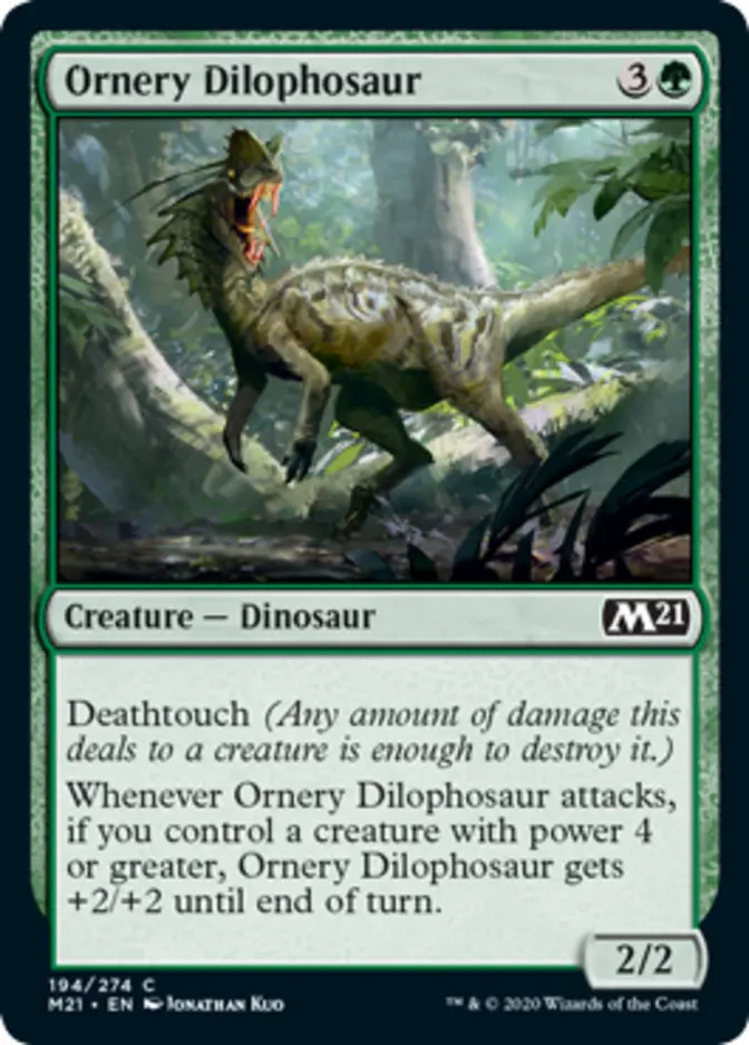 Ornery Dilophosaur [M21]