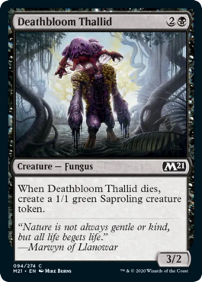 Deathbloom Thallid [M21]