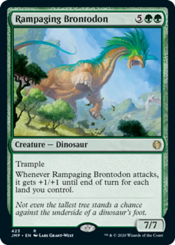 Rampaging Brontodon [JMP]