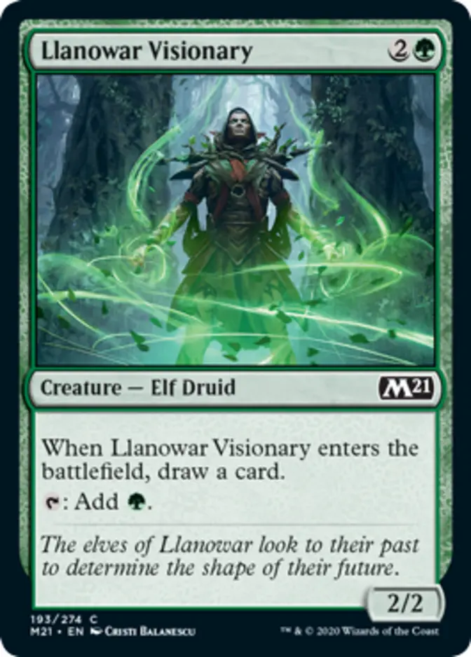 Llanowar Visionary [M21] (F)
