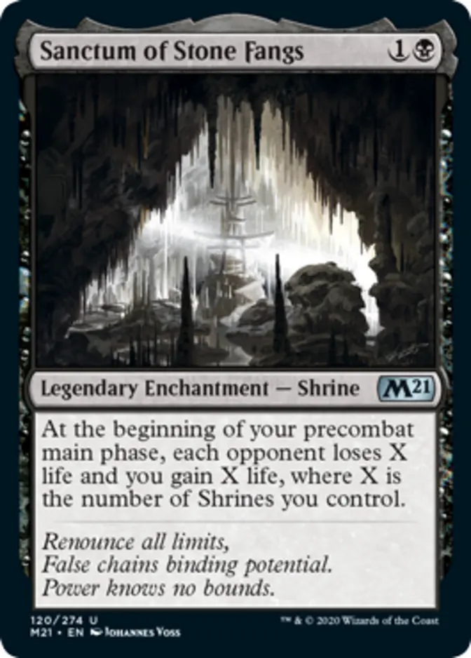 Sanctum of Stone Fangs [M21] (F)