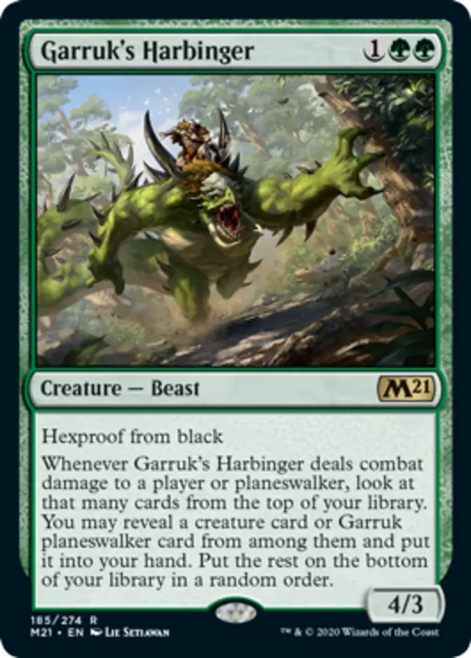 Garruk's Harbinger [M21] (F)
