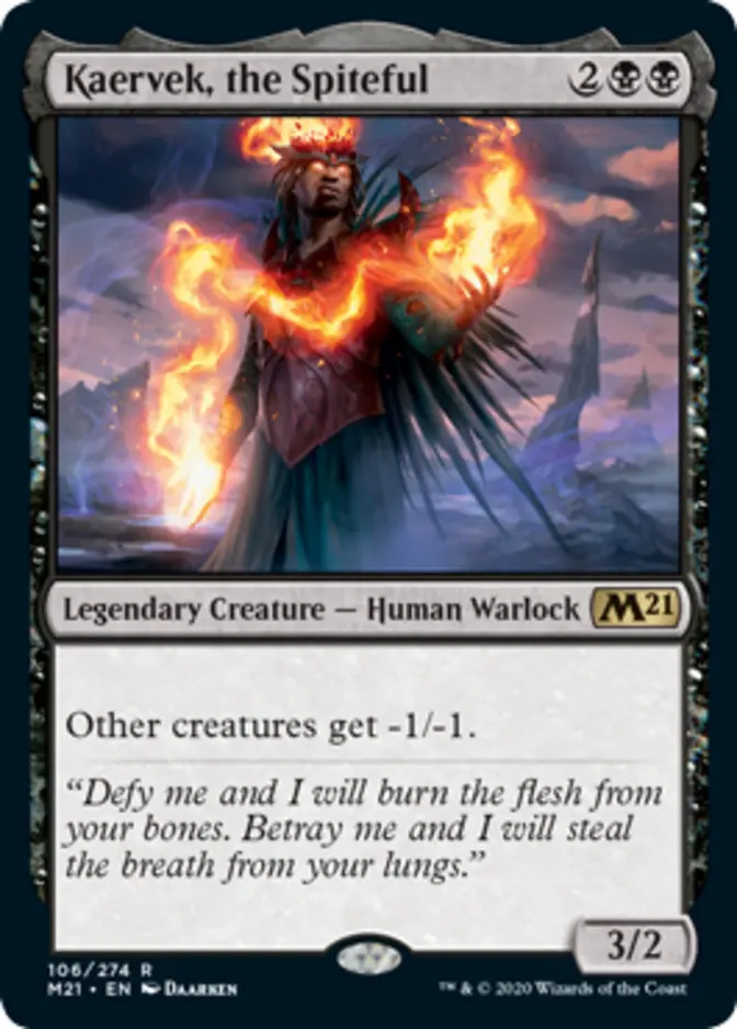 Kaervek, the Spiteful [M21] (F)